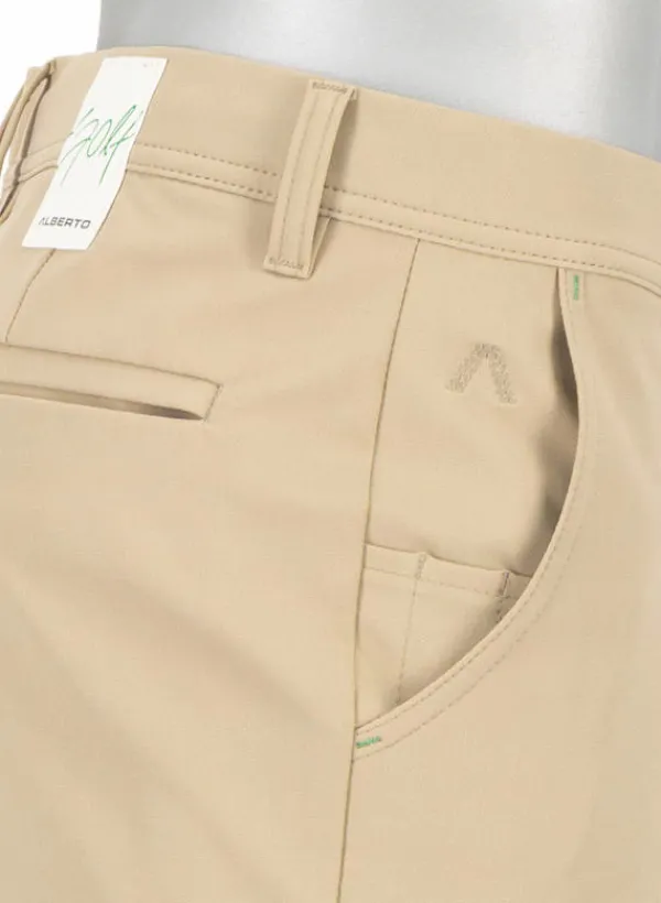 ALBERTO Golfshorts Earnie, Regular Fit, 3xDRY® Cooler, beige^ Hosen|Hosen