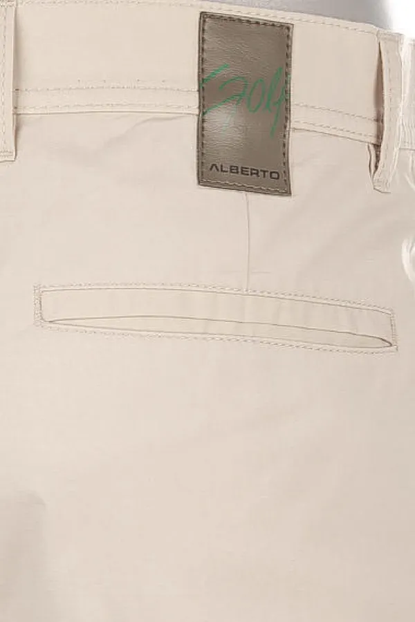 ALBERTO Golfshorts Earnie, Regular Fit, Ceramica®, hellbeige^ Ceramica|Hosen