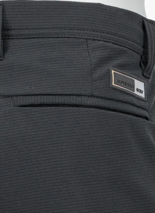 ALBERTO Golfshorts Ernie, Regular Fit, Mikrofaser wasserabweisend, schwarz^ Hosen|Hosen