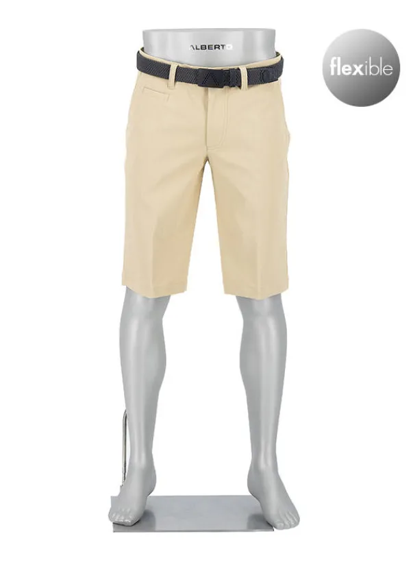 ALBERTO Golfshorts Master, Modern Fit, 3xDry® Cooler, hellbeige^ Hosen|Hosen