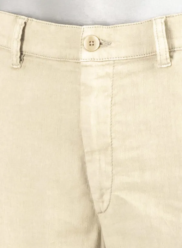 ALBERTO Golfshorts Slipe-K, Leinen-Mix, beige^ Hosen|Hosen