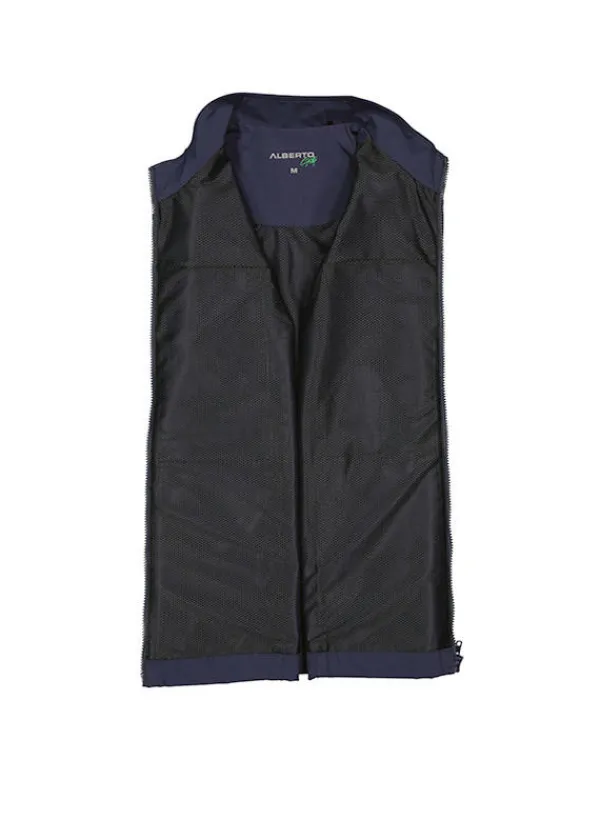 ALBERTO Golfweste Luca, Mikrofaser 3xDry® Cooler, navy^ Jacken|Jacken