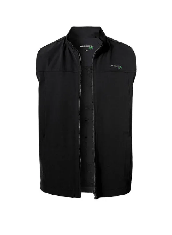 ALBERTO Golfweste Luca, Mikrofaser 3xDry® Cooler, schwarz^ Jacken|Jacken