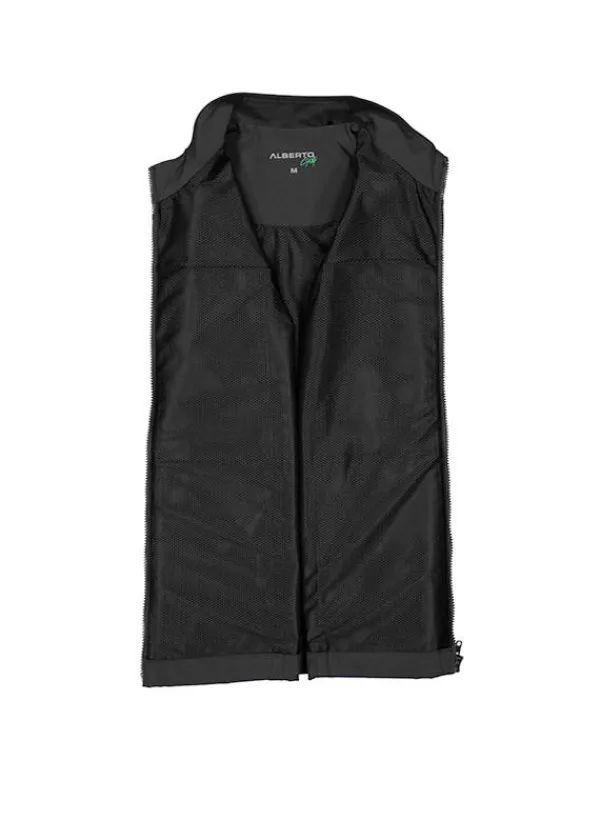 ALBERTO Golfweste Luca, Mikrofaser 3xDry® Cooler, schwarz^ Jacken|Jacken