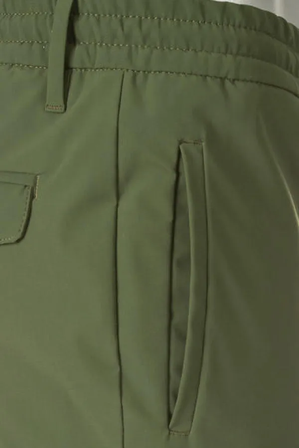 ALBERTO Hose Bike-Clay, Slim Fit, Revolutional®, militärgrün^ Bike