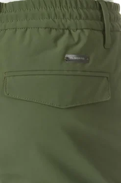 ALBERTO Hose Bike-Clay, Slim Fit, Revolutional®, militärgrün^ Bike