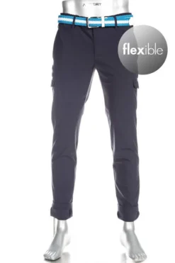 ALBERTO Hose Bike-Clay, Slim Fit, Revolutional®, navy^ Bike