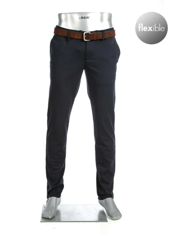 ALBERTO Hose House, Jersey, marine^ Cosy|Smart Cotton