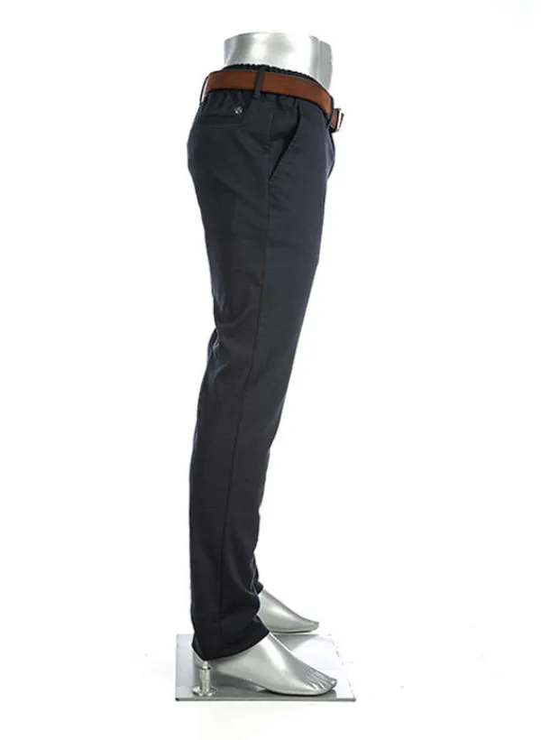 ALBERTO Hose House, Jersey, marine^ Cosy|Smart Cotton