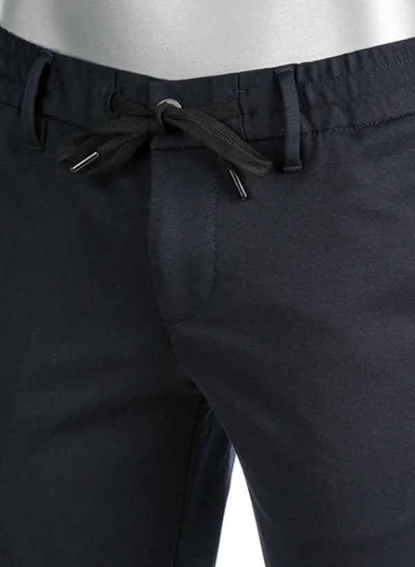 ALBERTO Hose House, Jersey, marine^ Cosy|Smart Cotton