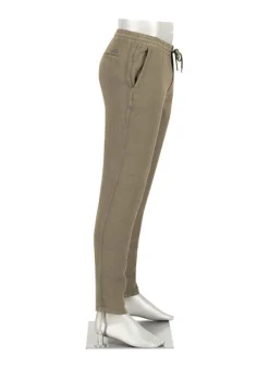 ALBERTO Hose House, Reines Leinen, militärgrün^ Smart Cotton|Hosen