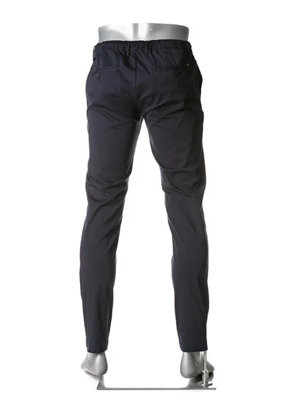 ALBERTO Hose Jump, Slim Fit, Baumwolle, dunkelblau^ Smart Cotton|Hosen