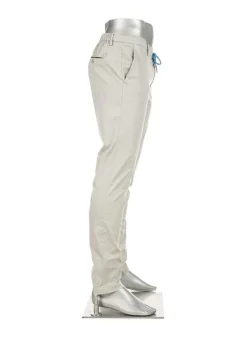 ALBERTO Hose Jump, Slim Fit, Baumwolle, silbergrau^ Smart Cotton|Hosen