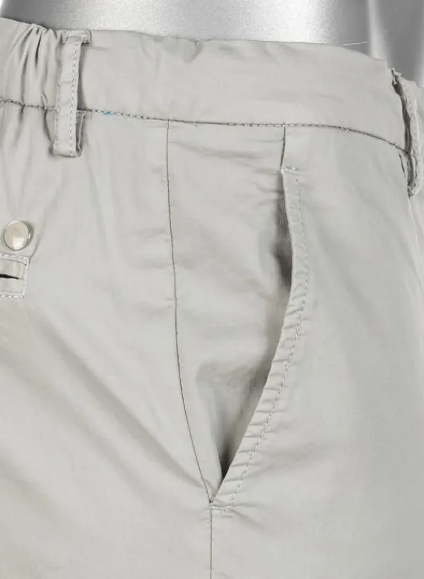 ALBERTO Hose Jump, Slim Fit, Baumwolle, silbergrau^ Smart Cotton|Hosen