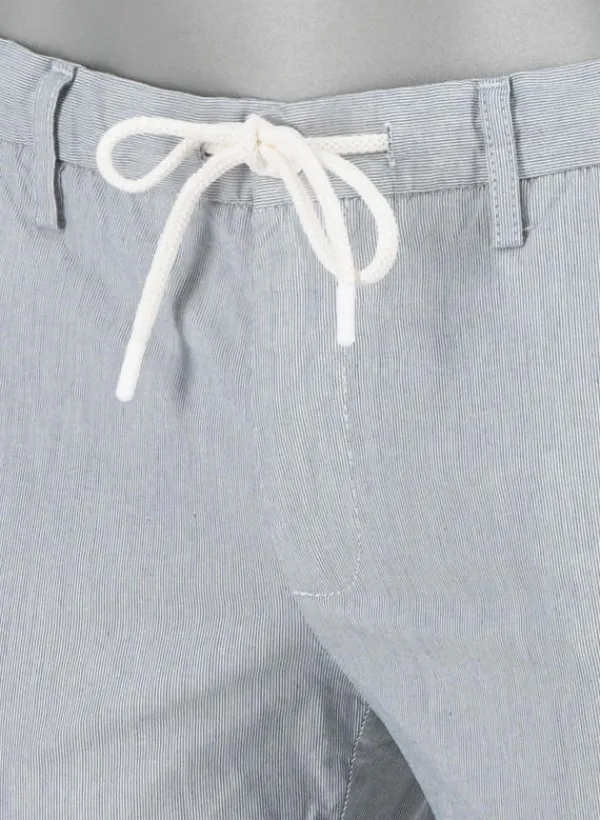 ALBERTO Hose Jump, Slim Fit, Baumwolle, grau gestreift^ Hosen|Chino