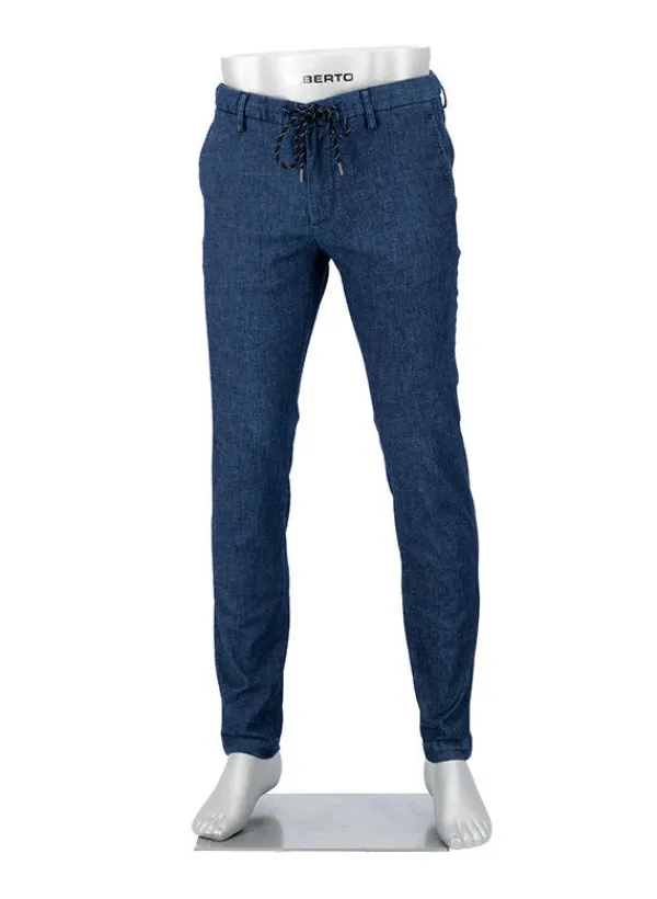 ALBERTO Hose Jump, Slim Fit, Baumwoll-Stretch COOLMAX®, navy^ Jeans