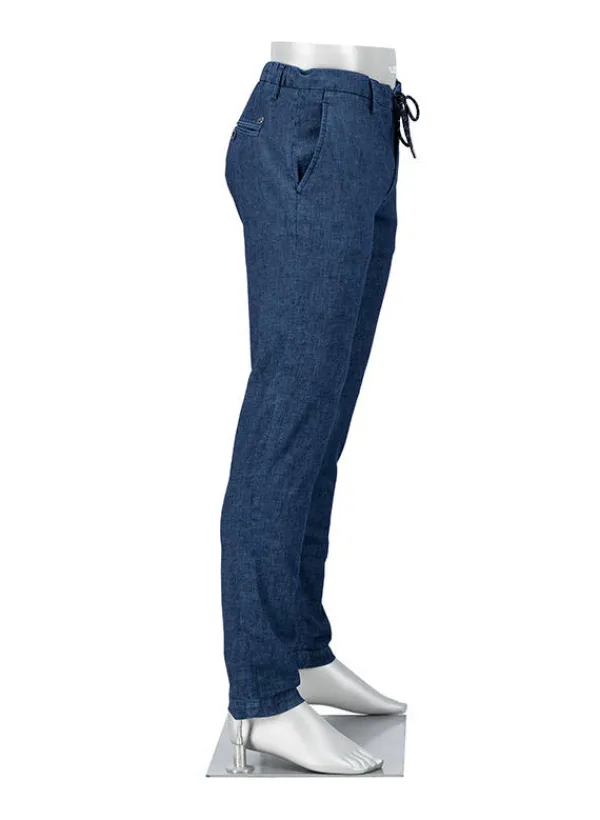 ALBERTO Hose Jump, Slim Fit, Baumwoll-Stretch COOLMAX®, navy^ Jeans