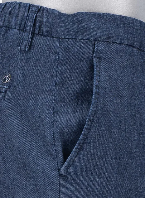 ALBERTO Hose Jump, Slim Fit, Baumwoll-Stretch COOLMAX®, navy^ Jeans