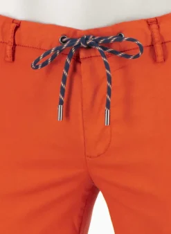 ALBERTO Hose Jump, Slim Fit, Baumwolle, rost^ Hosen