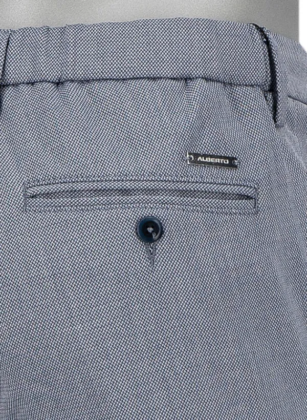 ALBERTO Hose Jump, Slim Fit, Ceramica®, blau meliert^ Ceramica|Hosen