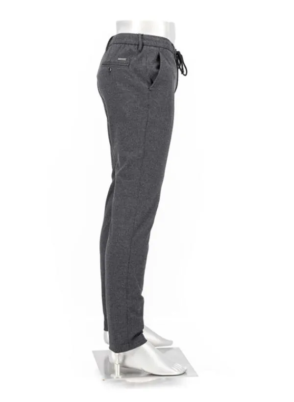 ALBERTO Hose Jump, Slim Fit, Jersey, dunkelgrau^ Hosen
