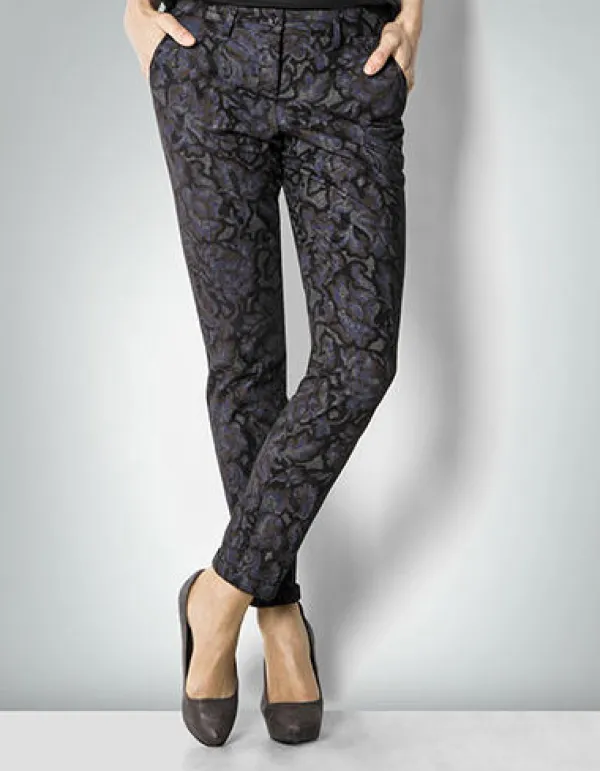 ALBERTO Hose Katy im floralen Dessin^ Hosen|Hosen