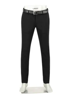 ALBERTO Hose Move, Slim Fit, Jersey, schwarz^ Chino|Hosen