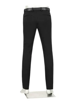 ALBERTO Hose Move, Slim Fit, Jersey, schwarz^ Chino|Hosen