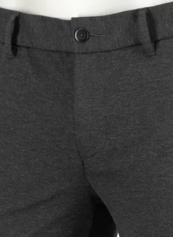 ALBERTO Hose Move, Slim Fit, Jersey, grau meliert^ Chino|Hosen