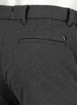ALBERTO Hose Move, Slim Fit, Jersey, grau meliert^ Chino|Hosen
