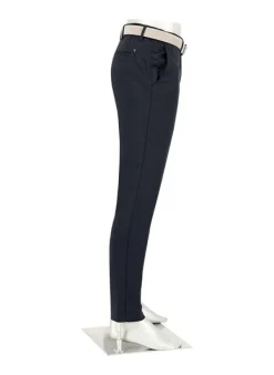 ALBERTO Hose Move, Slim Fit, Jersey, navy^ Chino|Hosen
