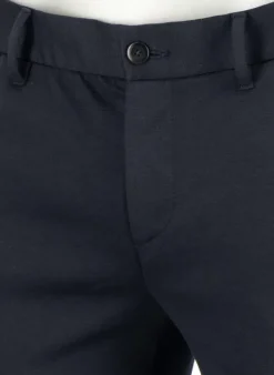 ALBERTO Hose Move, Slim Fit, Jersey, navy^ Chino|Hosen