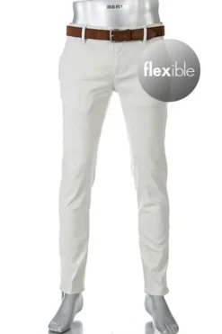 ALBERTO Hose Rob, Slim Fit, Baumwolle T400®, hellgrau^ Jeans
