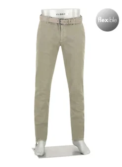 ALBERTO Hose Rob, Slim Fit, Baumwolle T400®, graugrün^ Jeans