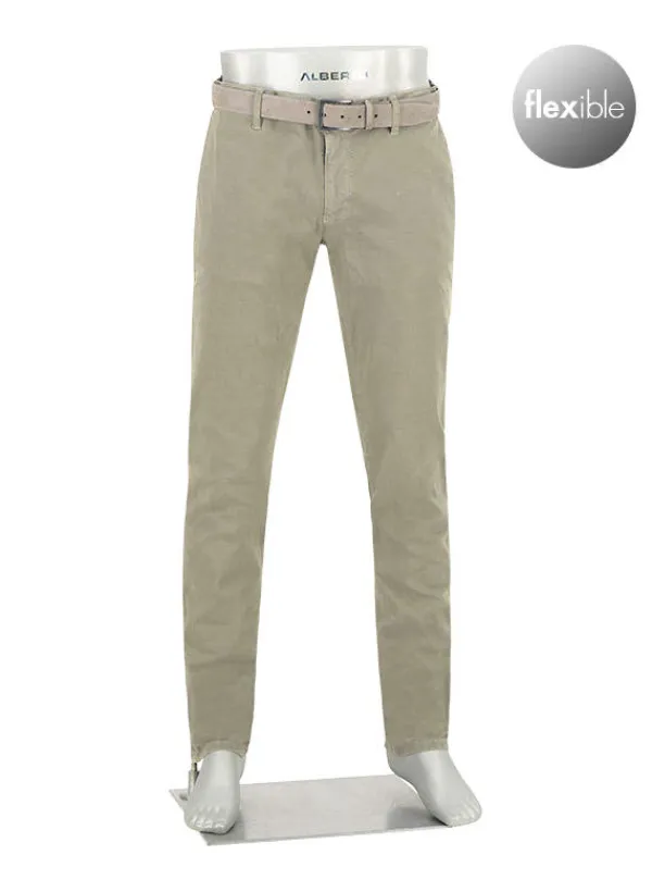 ALBERTO Hose Rob, Slim Fit, Baumwolle T400®, graugrün^ Jeans