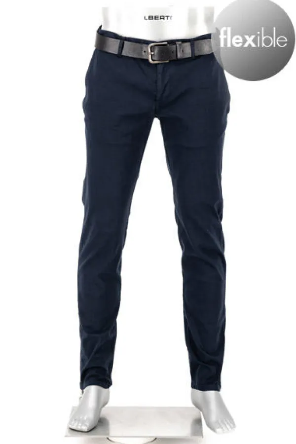 ALBERTO Hose Rob, Slim Fit, Baumwolle T400®, blau^ Jeans