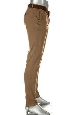 ALBERTO Hose Rob, Slim Fit, Baumwolle T400®, braun^ Jeans