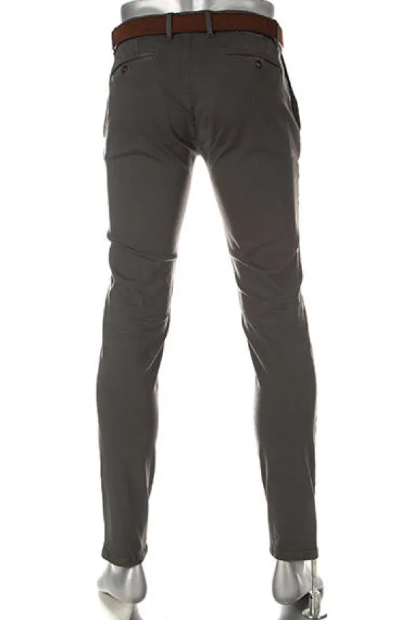 ALBERTO Hose Rob, Slim Fit, Baumwolle T400®, militärgrün^ Jeans