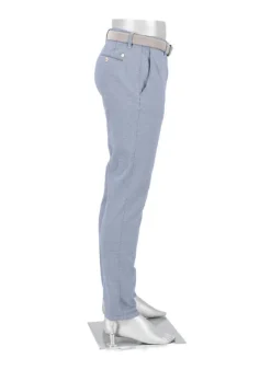 ALBERTO Hose Rob, Slim Fit, Baumwolle, mittelblau^ Hosen