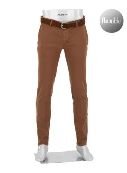 ALBERTO Hose Rob, Slim Fit, Baumwolle T400®, haselnuss^ Jeans