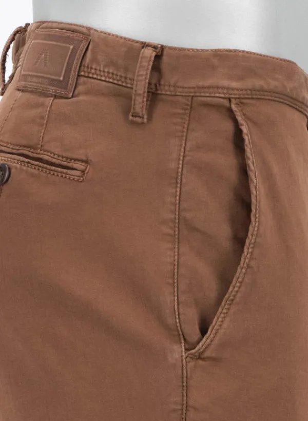 ALBERTO Hose Rob, Slim Fit, Baumwolle T400®, haselnuss^ Jeans
