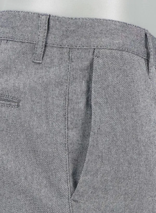 ALBERTO Hose Rob, Slim Fit, Baumwolle, grau meliert^ Hosen