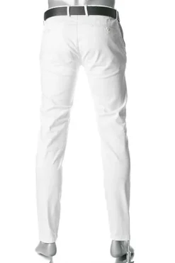 ALBERTO Hose Rob, Slim Fit, Baumwolle T400®, weiß^ Alles Weiss|Jeans