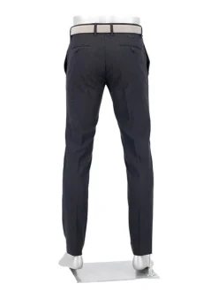ALBERTO Hose Rob, Slim Fit, Baumwolle, anthrazit meliert^ Hosen