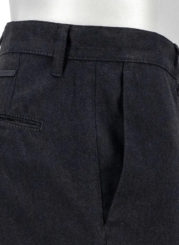 ALBERTO Hose Rob, Slim Fit, Baumwolle, anthrazit meliert^ Hosen