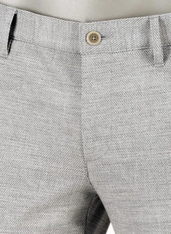 ALBERTO Hose Rob, Slim Fit, Jersey, grau gemustert^ Hosen