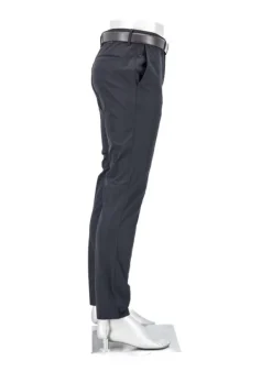 ALBERTO Hose Rob, Slim Fit, Mikrofaser wasserabweisend, schwarz meliert^ Hosen