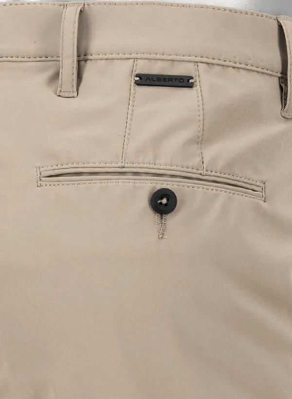 ALBERTO Hose Rob, Slim Fit, Revolutional®, dunkelbeige^ Revolutional|Hosen