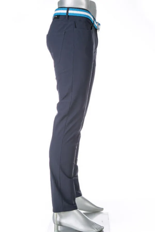 ALBERTO Hose, Slim Fit, Mikrofaser Revolutional®, navy^ Revolutional|Hosen