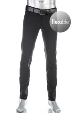 ALBERTO Hose, Slim Fit, Mikrofaser Revolutional®, schwarz^ Revolutional|Hosen
